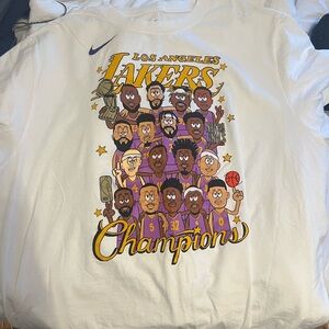 Nike Los Angeles Lakers champions tee